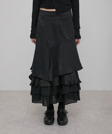 3-Layered Maxi Skirt